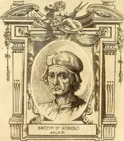 An illustration from Vite de più eccellenti pittori scultori ed architetti (1767)