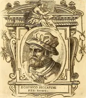 An illustration from Vite de più eccellenti pittori scultori ed architetti (1767)