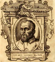 An illustration from Vite de più eccellenti pittori scultori ed architetti (1767)