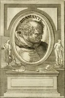 An illustration from Vite de' più eccellenti pittori, scultori e architetti (1791)