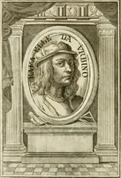 An illustration from Vite de' più eccellenti pittori, scultori e architetti (1791)