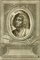 An illustration from Vite de' più eccellenti pittori, scultori e architetti (1791)