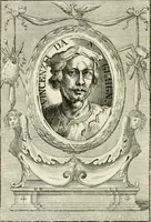An illustration from Vite de' più eccellenti pittori, scultori e architetti (1791)