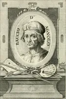 An illustration from Vite de' più eccellenti pittori, scultori e architetti (1791)