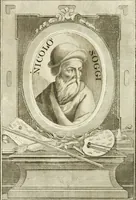 An illustration from Vite de' più eccellenti pittori, scultori e architetti (1791)