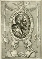 An illustration from Vite de' più eccellenti pittori, scultori e architetti (1791)