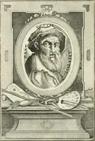 An illustration from Vite de' più eccellenti pittori, scultori e architetti (1791)