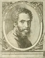 An illustration from Vite de' più eccellenti pittori, scultori e architetti (1791)