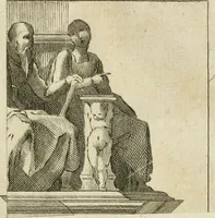 An illustration from Vite de' più eccellenti pittori, scultori e architetti (1791)