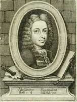 An illustration from Vite de' pittori, scultori, ed architetti genovesi (1768)