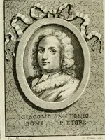 An illustration from Vite de' pittori, scultori, ed architetti genovesi (1768)