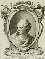 An illustration from Vite de' pittori, scultori, ed architetti genovesi (1768)