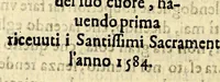 An illustration from Vite di alcuni religiosi, fratelli coadiutori della Compagnia di Giesù, (1664)
