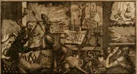 An illustration from Vitæ Patrum : Oder Das Leben Der Altväter und anderer Gottseeligen Personen (1700)