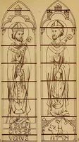 Picture 11 of 42 from Vitraux de Bourges; vitraux du XIIIe siècle de la cathédrale de Bourges; (1900), leaf 154