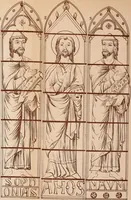 An illustration from Vitraux de Bourges; vitraux du XIIIe siècle de la cathédrale de Bourges; (1900)