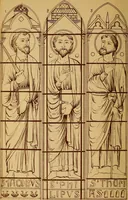 An illustration from Vitraux de Bourges; vitraux du XIIIe siècle de la cathédrale de Bourges; (1900)
