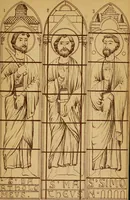 An illustration from Vitraux de Bourges; vitraux du XIIIe siècle de la cathédrale de Bourges; (1900)