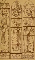 An illustration from Vitraux de Bourges; vitraux du XIIIe siècle de la cathédrale de Bourges; (1900)