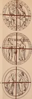 An illustration from Vitraux de Bourges; vitraux du XIIIe siècle de la cathédrale de Bourges; (1900)