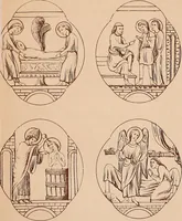 An illustration from Vitraux de Bourges; vitraux du XIIIe siècle de la cathédrale de Bourges; (1900)