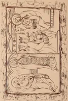 An illustration from Vitraux de Bourges; vitraux du XIIIe siècle de la cathédrale de Bourges; (1900)