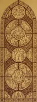 An illustration from Vitraux de Bourges; vitraux du XIIIe siècle de la cathédrale de Bourges; (1900)