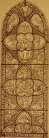 An illustration from Vitraux de Bourges; vitraux du XIIIe siècle de la cathédrale de Bourges; (1900)