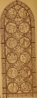 An illustration from Vitraux de Bourges; vitraux du XIIIe siècle de la cathédrale de Bourges; (1900)