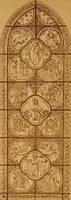 An illustration from Vitraux de Bourges; vitraux du XIIIe siècle de la cathédrale de Bourges; (1900)