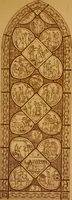 An illustration from Vitraux de Bourges; vitraux du XIIIe siècle de la cathédrale de Bourges; (1900)