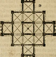 An illustration from Vitruuius, des aller namhafftigisten vnnd hocherfahrnesten, römischen Architecti, vnnd kunstreichen Werck oder Bawmeisters, Marci Vitruuij Pollionis, zehen Bücher von der Architectur vnd künstlichem Bawen ... (1614)