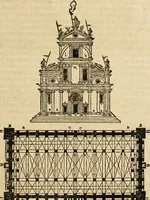 An illustration from Vitruuius, des aller namhafftigisten vnnd hocherfahrnesten, römischen Architecti, vnnd kunstreichen Werck oder Bawmeisters, Marci Vitruuij Pollionis, zehen Bücher von der Architectur vnd künstlichem Bawen ... (1614)
