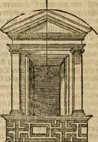 An illustration from Vitruuius, des aller namhafftigisten vnnd hocherfahrnesten, römischen Architecti, vnnd kunstreichen Werck oder Bawmeisters, Marci Vitruuij Pollionis, zehen Bücher von der Architectur vnd künstlichem Bawen ... (1614)