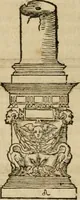 An illustration from Vitruuius, des aller namhafftigisten vnnd hocherfahrnesten, römischen Architecti, vnnd kunstreichen Werck oder Bawmeisters, Marci Vitruuij Pollionis, zehen Bücher von der Architectur vnd künstlichem Bawen ... (1614)