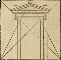 An illustration from Vitruuius, des aller namhafftigisten vnnd hocherfahrnesten, römischen Architecti, vnnd kunstreichen Werck oder Bawmeisters, Marci Vitruuij Pollionis, zehen Bücher von der Architectur vnd künstlichem Bawen ... (1614)