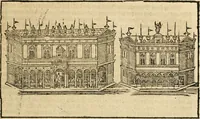 An illustration from Vitruuius, des aller namhafftigisten vnnd hocherfahrnesten, römischen Architecti, vnnd kunstreichen Werck oder Bawmeisters, Marci Vitruuij Pollionis, zehen Bücher von der Architectur vnd künstlichem Bawen ... (1614)