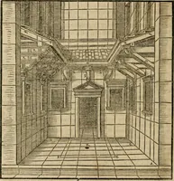 An illustration from Vitruuius, des aller namhafftigisten vnnd hocherfahrnesten, römischen Architecti, vnnd kunstreichen Werck oder Bawmeisters, Marci Vitruuij Pollionis, zehen Bücher von der Architectur vnd künstlichem Bawen ... (1614)