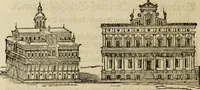An illustration from Vitruuius, des aller namhafftigisten vnnd hocherfahrnesten, römischen Architecti, vnnd kunstreichen Werck oder Bawmeisters, Marci Vitruuij Pollionis, zehen Bücher von der Architectur vnd künstlichem Bawen ... (1614)