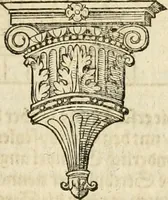 An illustration from Vitruuius, des aller namhafftigisten vnnd hocherfahrnesten, römischen Architecti, vnnd kunstreichen Werck oder Bawmeisters, Marci Vitruuij Pollionis, zehen Bücher von der Architectur vnd künstlichem Bawen ... (1614)