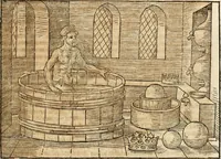An illustration from Vitruuius, des aller namhafftigisten vnnd hocherfahrnesten, römischen Architecti, vnnd kunstreichen Werck oder Bawmeisters, Marci Vitruuij Pollionis, zehen Bücher von der Architectur vnd künstlichem Bawen ... (1614)
