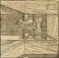 An illustration from Vitruuius, des aller namhafftigisten vnnd hocherfahrnesten, römischen Architecti, vnnd kunstreichen Werck oder Bawmeisters, Marci Vitruuij Pollionis, zehen Bücher von der Architectur vnd künstlichem Bawen ... (1614)