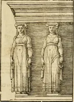 An illustration from Vitruuius, des aller namhafftigisten vnnd hocherfahrnesten, römischen Architecti, vnnd kunstreichen Werck oder Bawmeisters, Marci Vitruuij Pollionis, zehen Bücher von der Architectur vnd künstlichem Bawen ... (1614)