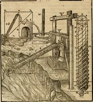 An illustration from Vitruuius, des aller namhafftigisten vnnd hocherfahrnesten, römischen Architecti, vnnd kunstreichen Werck oder Bawmeisters, Marci Vitruuij Pollionis, zehen Bücher von der Architectur vnd künstlichem Bawen ... (1614)