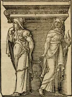 An illustration from Vitruuius, des aller namhafftigisten vnnd hocherfahrnesten, römischen Architecti, vnnd kunstreichen Werck oder Bawmeisters, Marci Vitruuij Pollionis, zehen Bücher von der Architectur vnd künstlichem Bawen ... (1614)