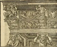 An illustration from Vitruuius, des aller namhafftigisten vnnd hocherfahrnesten, römischen Architecti, vnnd kunstreichen Werck oder Bawmeisters, Marci Vitruuij Pollionis, zehen Bücher von der Architectur vnd künstlichem Bawen ... (1614)