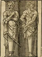 An illustration from Vitruuius, des aller namhafftigisten vnnd hocherfahrnesten, römischen Architecti, vnnd kunstreichen Werck oder Bawmeisters, Marci Vitruuij Pollionis, zehen Bücher von der Architectur vnd künstlichem Bawen ... (1614)
