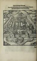 An illustration from Vitruuius teutsch : nemlichen des aller namhafftigisten vñ hocherfarnesten römischen Architecti vnd kunstreichen Werck oder Bawmeisters Marci Vitruuij Pollionis Zehen Bücher von der Architectur vnd künstlichem Bawen ... (1548)