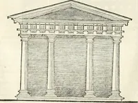 An illustration from M. Vitruvii Pollionis De architectura libri decem (1649)