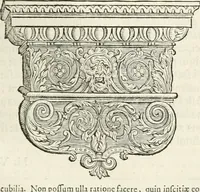 An illustration from M. Vitruvii Pollionis De architectura libri decem (1649)